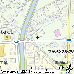 山口県宇部市中野開作684-4周辺の地図