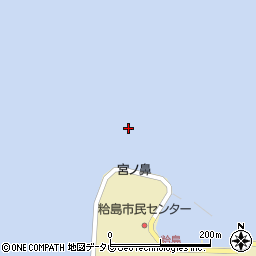 宮ノ鼻周辺の地図