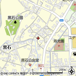 山口県宇部市東須恵黒石1875周辺の地図