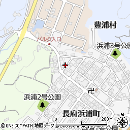 山口県下関市長府浜浦町5周辺の地図