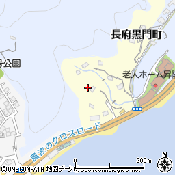 山口県下関市長府黒門町3周辺の地図