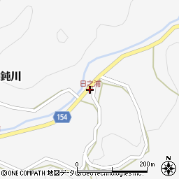 日之浦周辺の地図