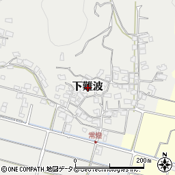 愛媛県松山市下難波周辺の地図