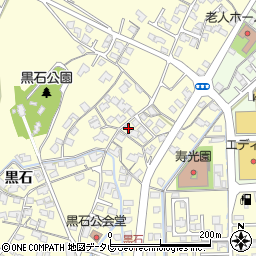 山口県宇部市東須恵黒石1868周辺の地図