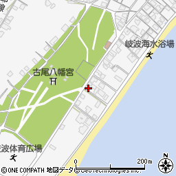 山口県宇部市東岐波1462周辺の地図