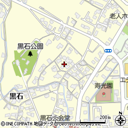 山口県宇部市東須恵黒石1821周辺の地図