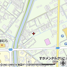 山口県宇部市中野開作464-6周辺の地図