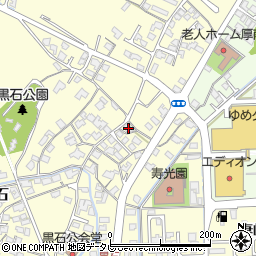山口県宇部市東須恵黒石1852周辺の地図