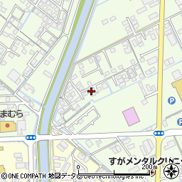 山口県宇部市中野開作464-5周辺の地図