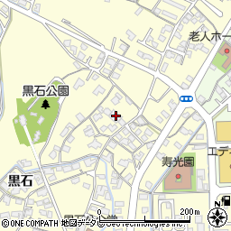 山口県宇部市東須恵黒石1823周辺の地図