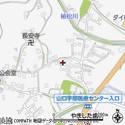 山口県宇部市東岐波3495-9周辺の地図