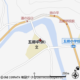 熊野市立五郷中学校周辺の地図