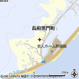 山口県下関市長府黒門町2周辺の地図