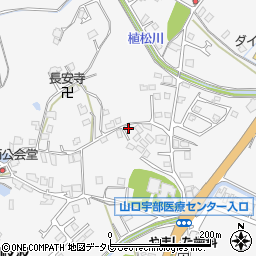 山口県宇部市東岐波3495-8周辺の地図