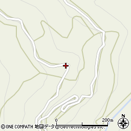 徳島県三好郡東みよし町中庄3435周辺の地図