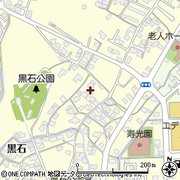 山口県宇部市東須恵黒石1832周辺の地図