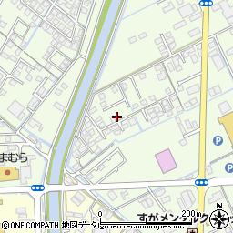 山口県宇部市中野開作464周辺の地図