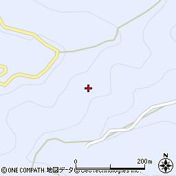 徳島県三好市井川町井内西1351周辺の地図