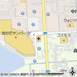 オフハウス・ブックオフ小野田店周辺の地図