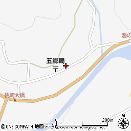 熊野市五郷出張所周辺の地図