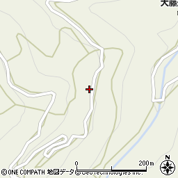 徳島県三好郡東みよし町中庄3406周辺の地図