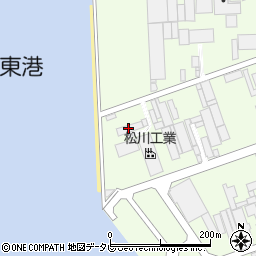 株式会社神戸研磨工業所　四国事業所周辺の地図