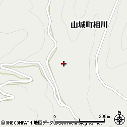 徳島県三好市山城町相川846周辺の地図