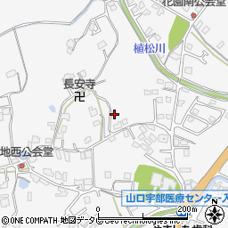 山口県宇部市東岐波3485-7周辺の地図