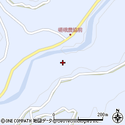 嵯峨川周辺の地図