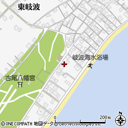 山口県宇部市東岐波618-2周辺の地図