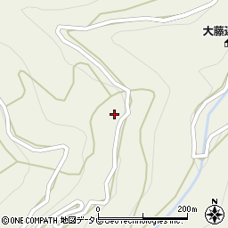 徳島県三好郡東みよし町中庄3446周辺の地図