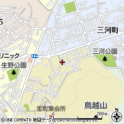 散髪本舗出張受付周辺の地図