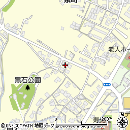 山口県宇部市東須恵黒石1194周辺の地図