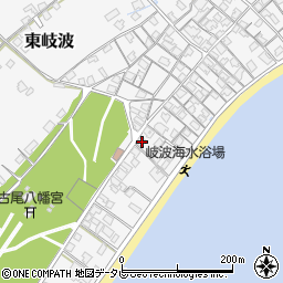 山口県宇部市東岐波613周辺の地図