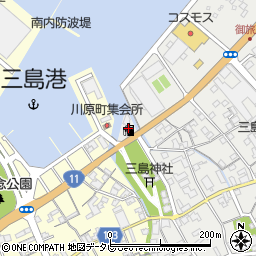 ＥＮＥＯＳ宮川ＳＳ周辺の地図