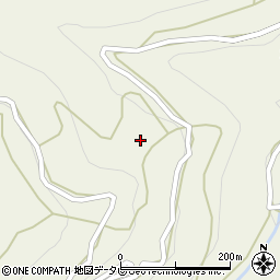 徳島県三好郡東みよし町中庄3409周辺の地図