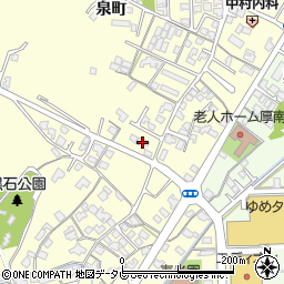山口県宇部市東須恵黒石1137周辺の地図