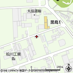 株式会社田口工業所　多喜浜工場周辺の地図