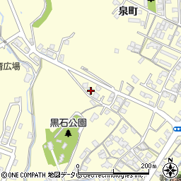 山口県宇部市東須恵黒石1222周辺の地図
