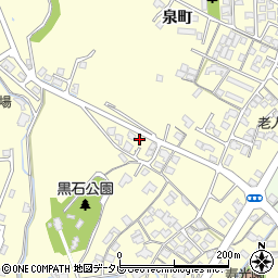 山口県宇部市東須恵黒石1211周辺の地図