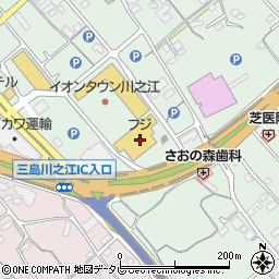 フジ四国中央店周辺の地図