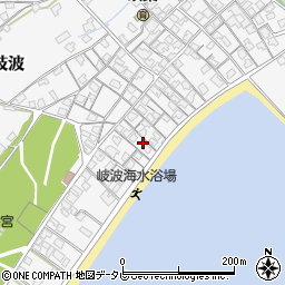 山口県宇部市東岐波607周辺の地図