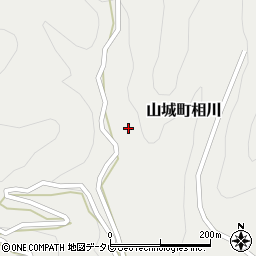 徳島県三好市山城町相川863周辺の地図