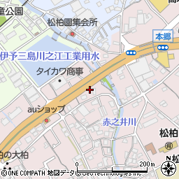福岡運輸システムネット株式会社　四国営業所周辺の地図