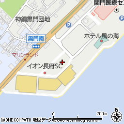 あけぼの珈琲 下関店周辺の地図