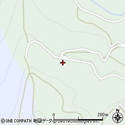 徳島県三好市井川町井内東85周辺の地図