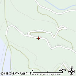徳島県三好市井川町井内東90-1周辺の地図