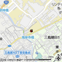 松本石油店周辺の地図