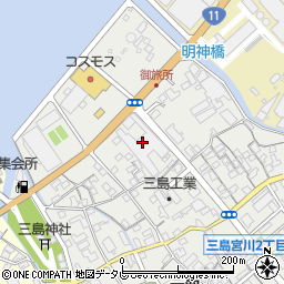 三島工業株式会社　第一工場周辺の地図