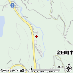 愛媛県四国中央市金田町半田440周辺の地図